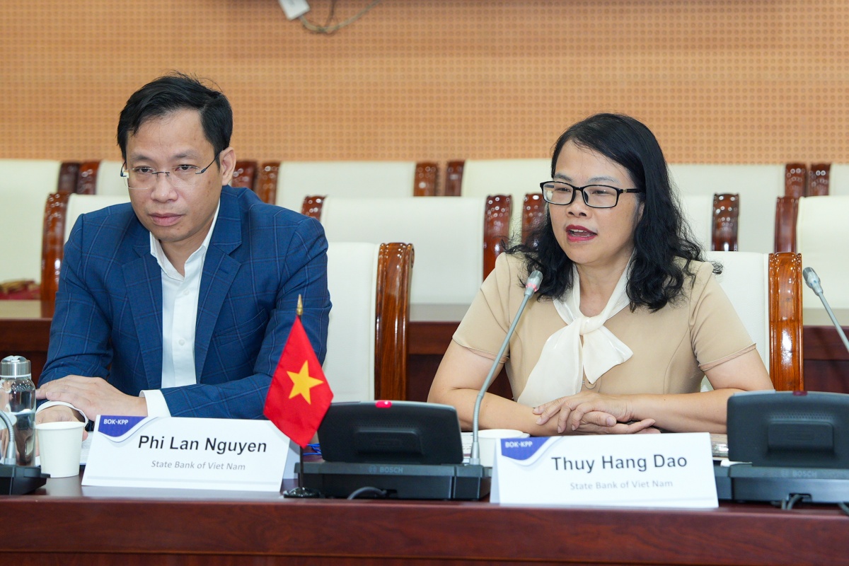 Bà Đào Thúy Hằng, Phó Vụ trưởng Vụ Hợp tác Quốc tế chia sẻ tại chương trình Bà Đào Thúy Hằng, Phó Vụ trưởng Vụ Hợp tác Quốc tế chia sẻ tại chương trình