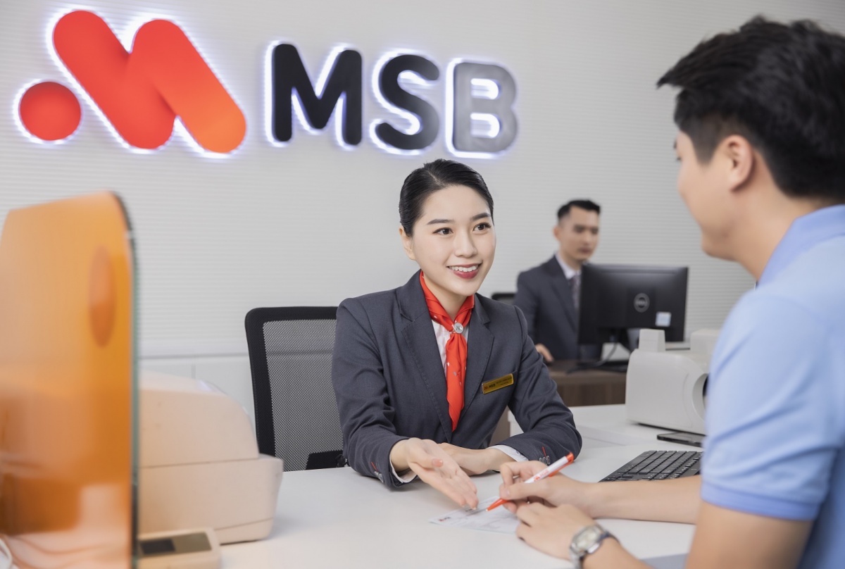 Tỷ lệ CASA trên tổng tiền gửi của MSB đạt 26,78%