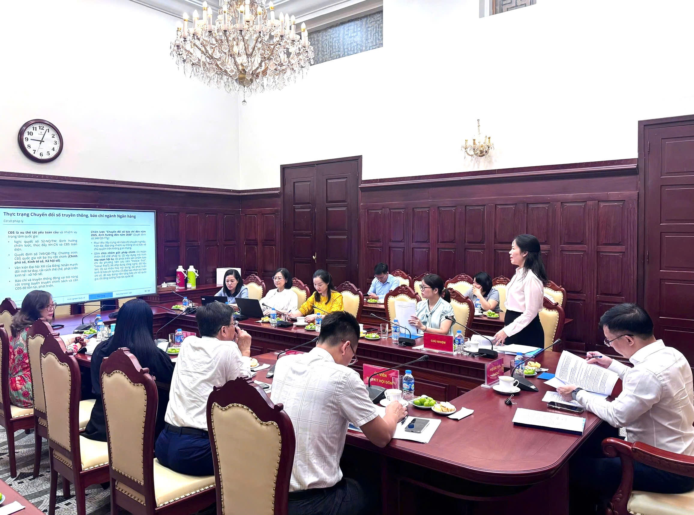 Nghiệm thu Đề tài khoa học và công nghệ: