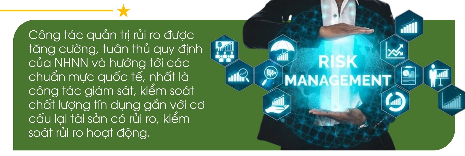 Dấu ấn quan trọng, toàn diện trong thực hiện nhiệm vụ chính trị nhiệm kỳ 2020-2025 gắn với tái cơ cấu và xử lý nợ xấu - tiền đề tăng tốc, bứt phá cùng đất nước tăng trưởng hai con số trong kỷ nguyên mới