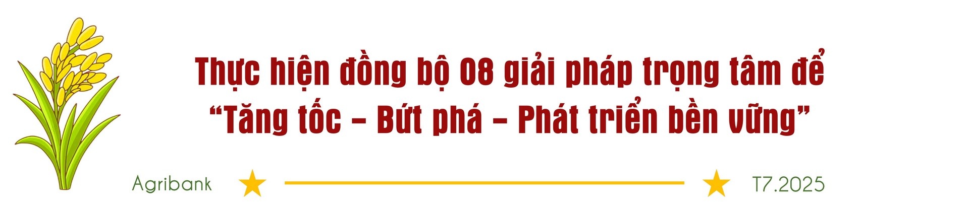 Dấu ấn quan trọng, toàn diện trong thực hiện nhiệm vụ chính trị nhiệm kỳ 2020-2025 gắn với tái cơ cấu và xử lý nợ xấu - tiền đề tăng tốc, bứt phá cùng đất nước tăng trưởng hai con số trong kỷ nguyên mới