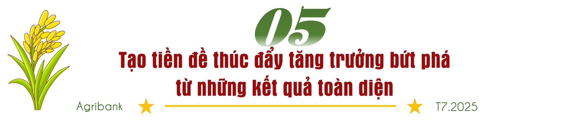 Dấu ấn quan trọng, toàn diện trong thực hiện nhiệm vụ chính trị nhiệm kỳ 2020-2025 gắn với tái cơ cấu và xử lý nợ xấu - tiền đề tăng tốc, bứt phá cùng đất nước tăng trưởng hai con số trong kỷ nguyên mới