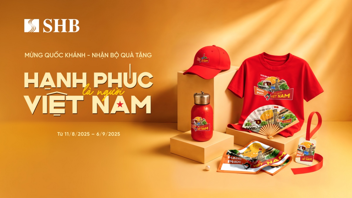 SHB lan tỏa niềm tự hào dân tộc qua chiến dịch “Hạnh phúc là người Việt Nam”