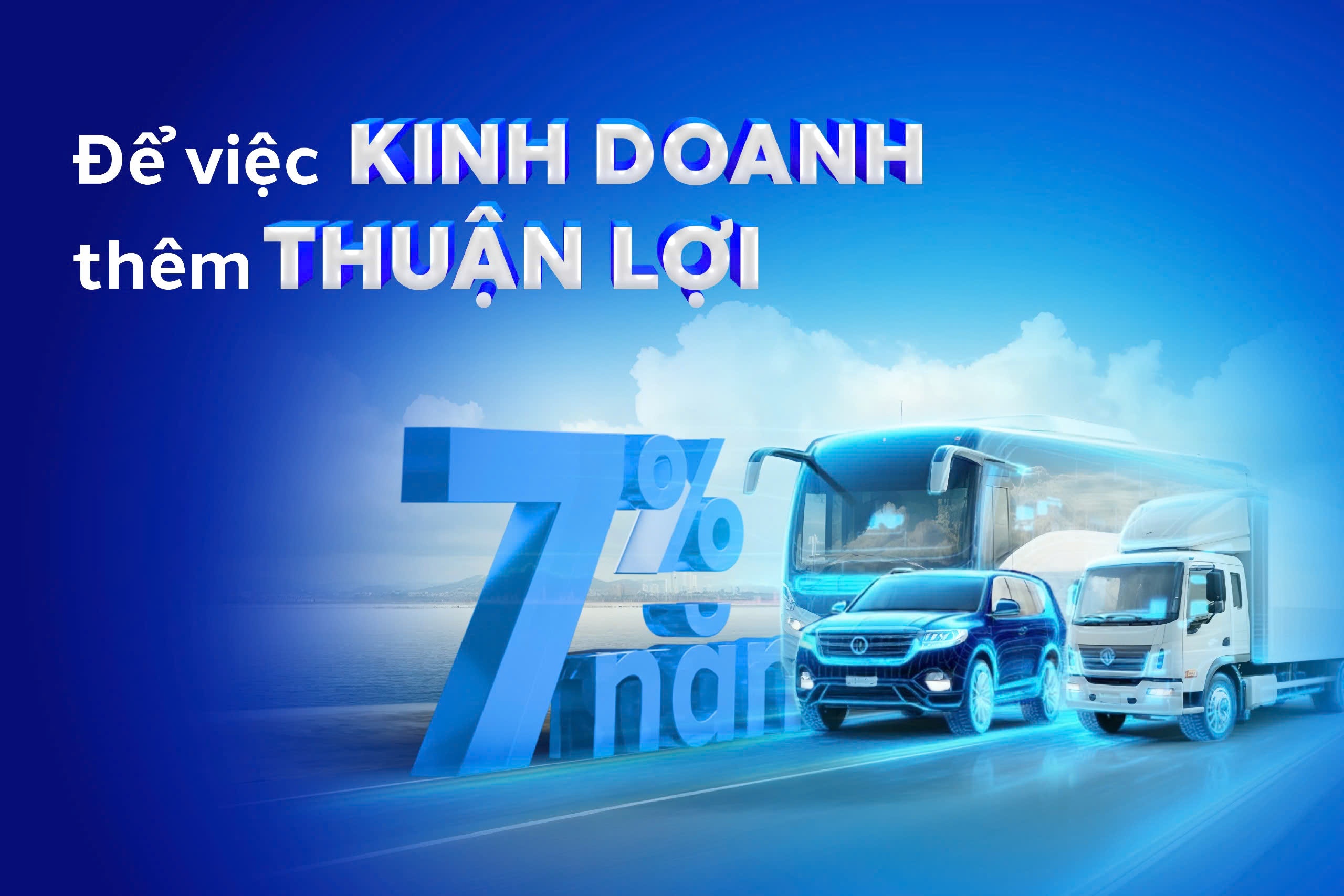BVBank ra mắt gói vay mua xe kinh doanh, lãi suất ưu đãi chỉ từ 7,0%/năm
