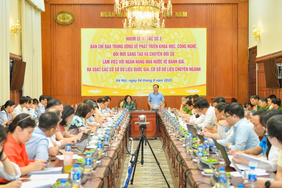 NHNN chủ động, tích cực, đi đầu trong công tác xây dựng cơ sở dữ liệu dùng chung