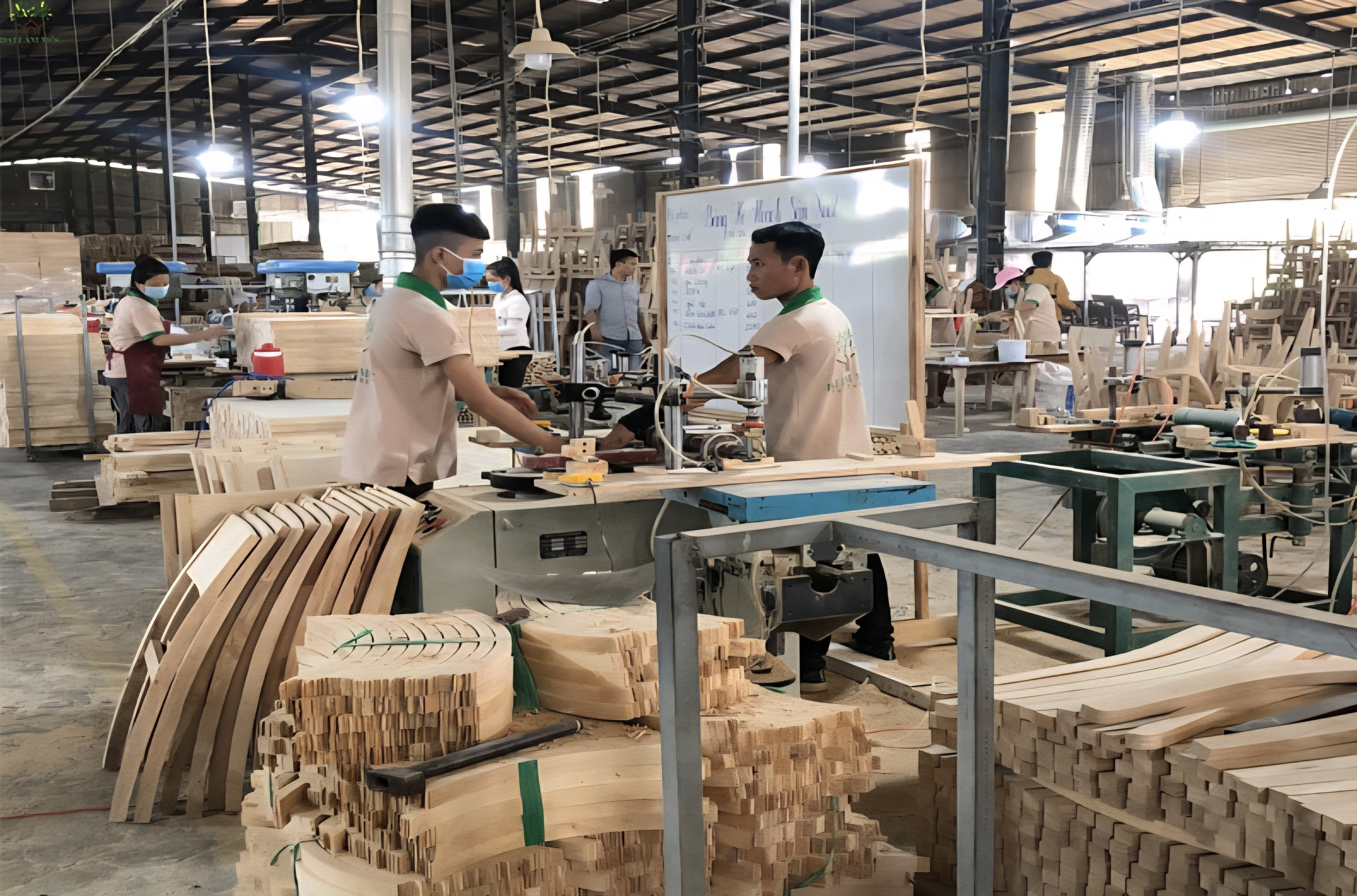 Ngành gỗ và sản phẩm gỗ cũng duy trì đà tăng trưởng