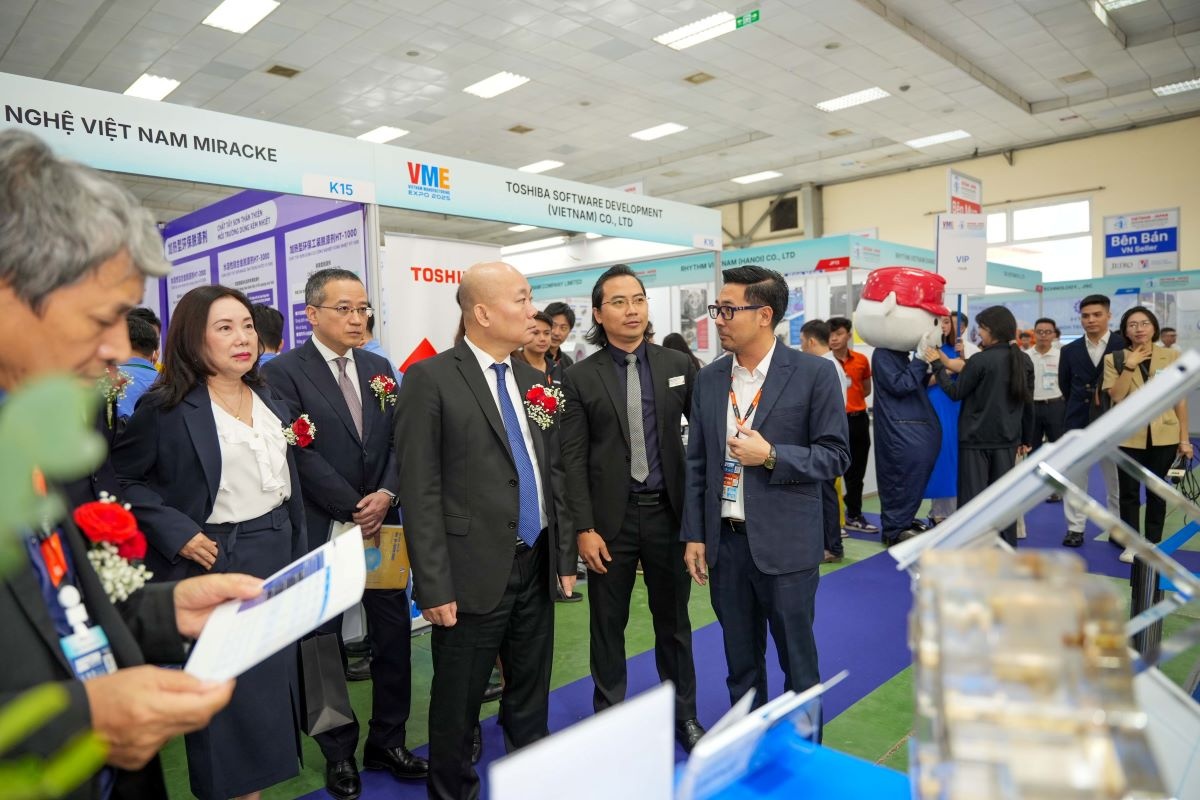 Triển lãm VME và SIE 2025 là nơi các doanh nghiệp Việt Nam và Nhật Bản cùng tìm kiếm tiếng nói chung, thúc đẩy công nghiệp hỗ trợ phát triển Triển lãm VME và SIE 2025 là nơi các doanh nghiệp Việt Nam và Nhật Bản cùng tìm kiếm tiếng nói chung, thúc đẩy công nghiệp hỗ trợ phát triển