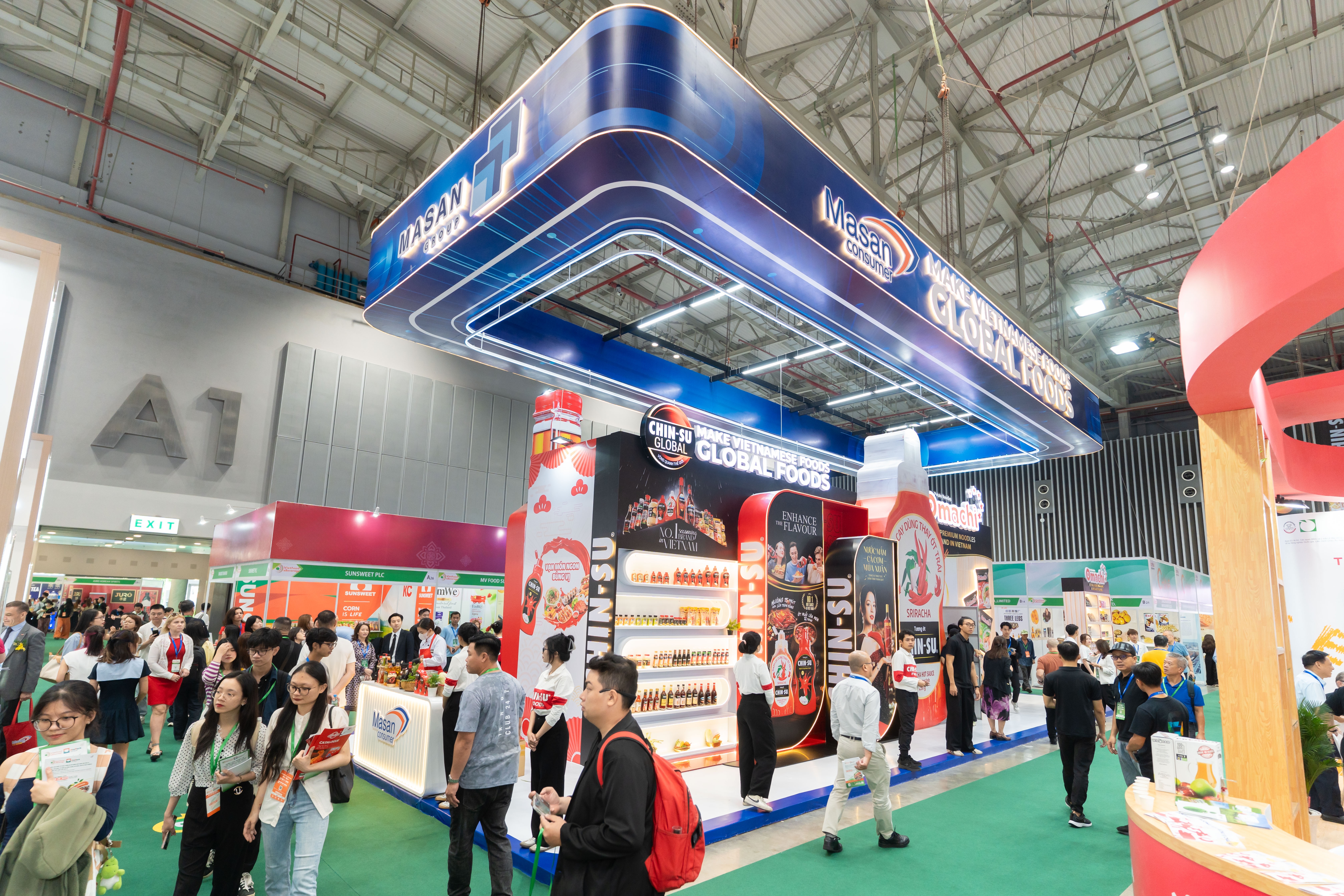 Masan khẳng định vị thế doanh nghiệp hàng tiêu dùng hàng đầu tại Vietfood & Propack Vietnam 2025 Masan khẳng định vị thế doanh nghiệp hàng tiêu dùng hàng đầu tại Vietfood & Propack Vietnam 2025
