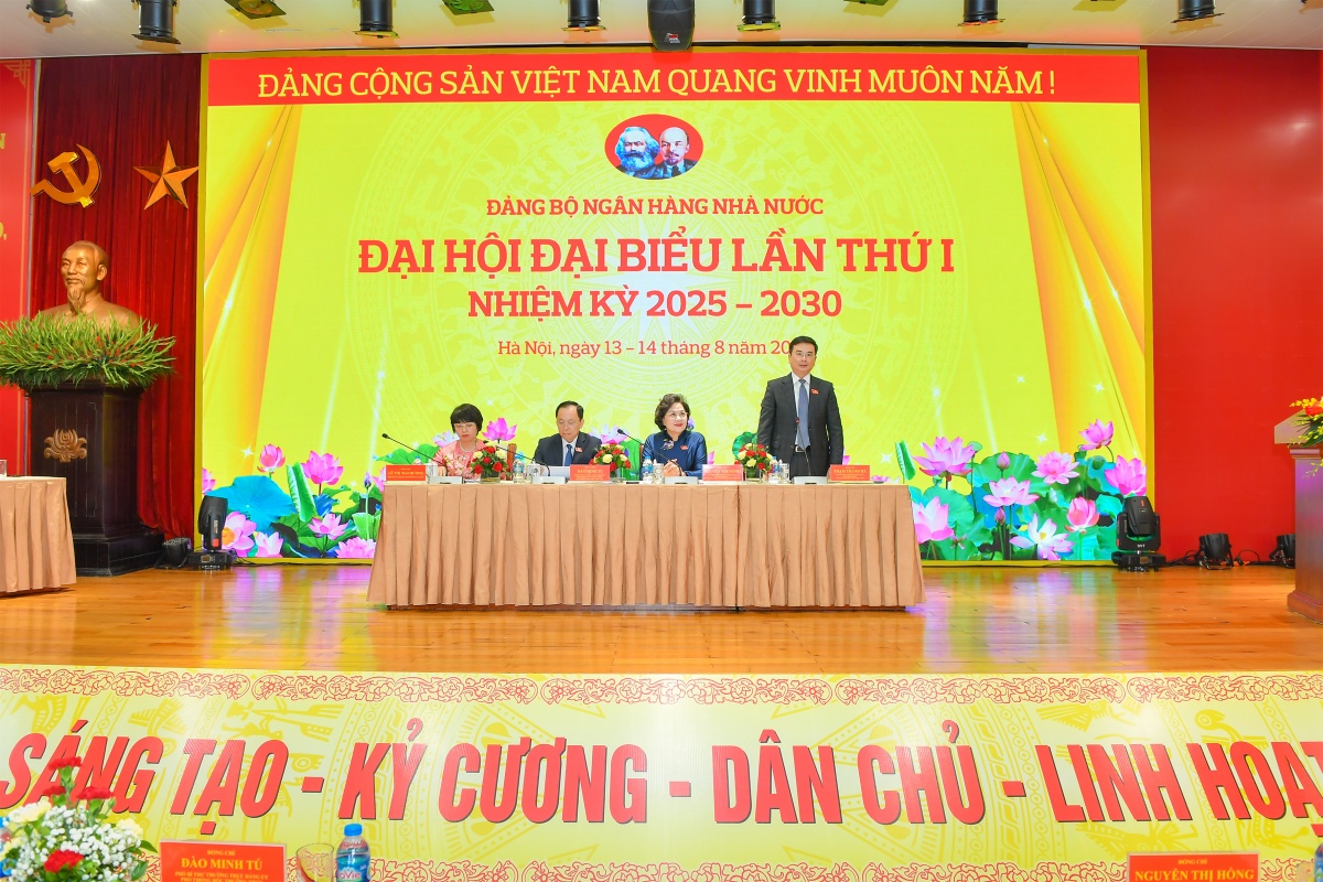 Phiên trù bị Đại hội đại biểu Đảng bộ Ngân hàng Nhà nước lần thứ I thành công tốt đẹp