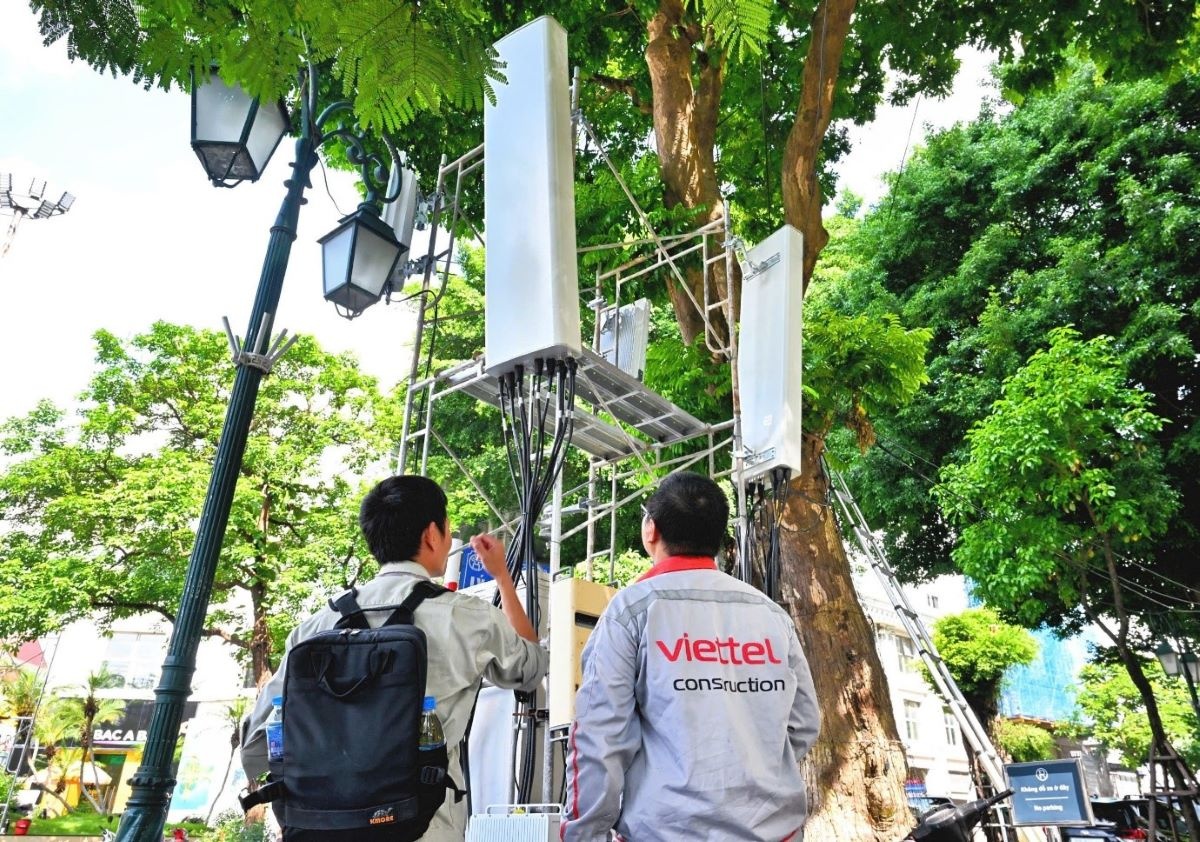 Viettel phát sóng mới 500 trạm BTS 5G phục vụ Đại lễ Viettel phát sóng mới 500 trạm BTS 5G phục vụ Đại lễ