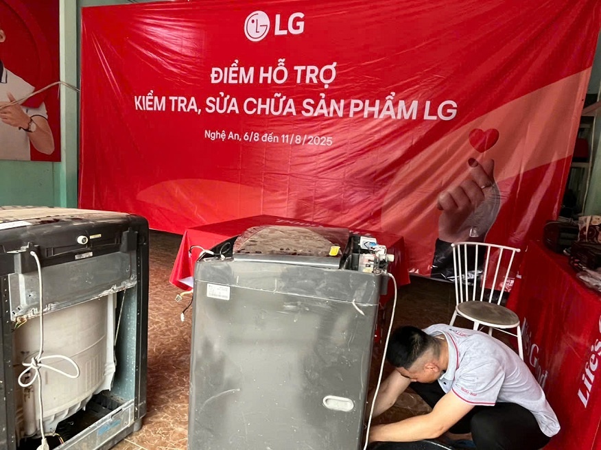 Nhiều điểm hỗ trợ kiểm tra, sửa chữa các sản phẩm LG được triển khai Nhiều điểm hỗ trợ kiểm tra, sửa chữa các sản phẩm LG được triển khai
