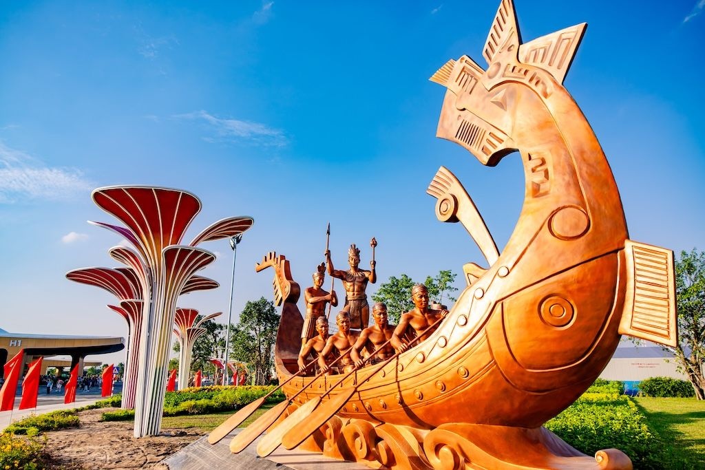 Không gian đậm “Chất Việt” tại Trung tâm Triển lãm Việt Nam Không gian đậm “Chất Việt” tại Trung tâm Triển lãm Việt Nam