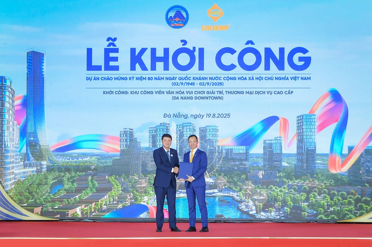 Đà Nẵng: Khởi công siêu tổ hợp Da Nang Downtown gần 80.000 tỷ đồng