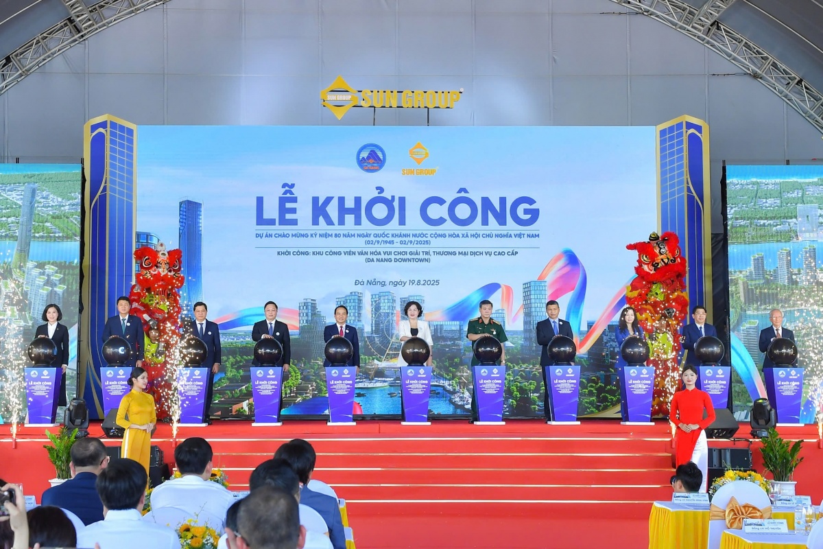 Đà Nẵng: Khởi công siêu tổ hợp Da Nang Downtown gần 80.000 tỷ đồng