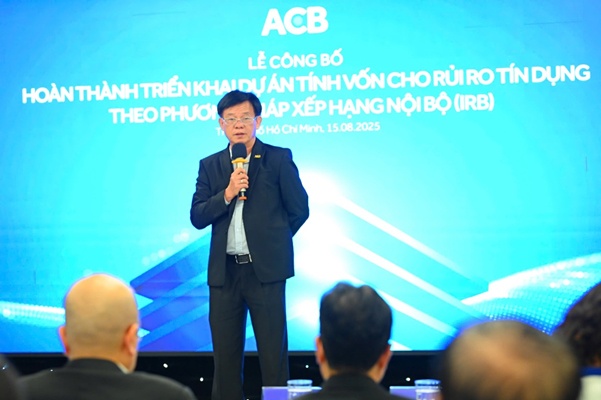ACB hoàn thành dự án tính vốn theo Basel III ACB hoàn thành dự án tính vốn theo Basel III