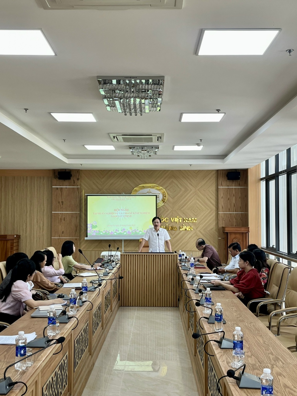 NHNN Chi nhánh Khu vực 8 tập huấn giám sát về QTDND