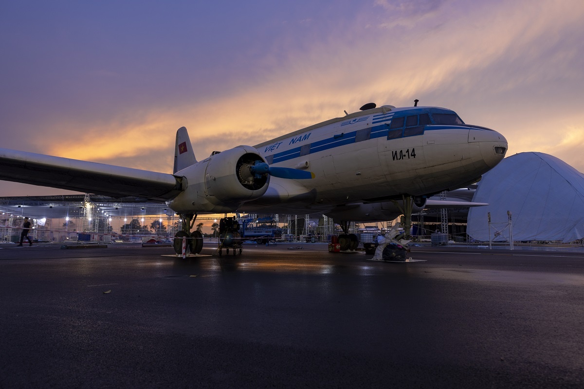 Chiếc chuyên cơ IL-14 từng vinh dự chở Chủ tịch Hồ Chí Minh