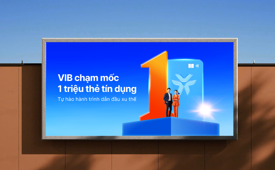 VIB cán mốc 1 triệu thẻ tín dụng: Khẳng định vị thế dẫn đầu
