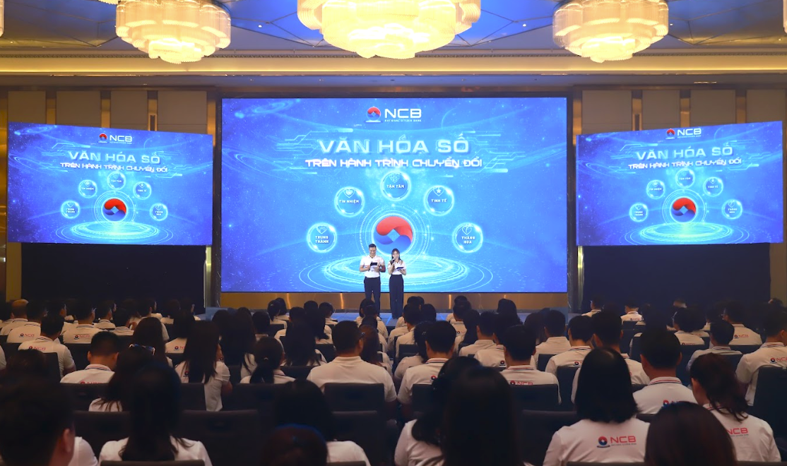 Các tọa đàm, talkshow được tổ chức định kỳ giúp đội ngũ CBNV của NCB thấu hiểu đường hướng phát triển, tầm nhìn, sứ mệnh của tổ chức Các tọa đàm, talkshow được tổ chức định kỳ giúp đội ngũ CBNV của NCB thấu hiểu đường hướng phát triển, tầm nhìn, sứ mệnh của tổ chức