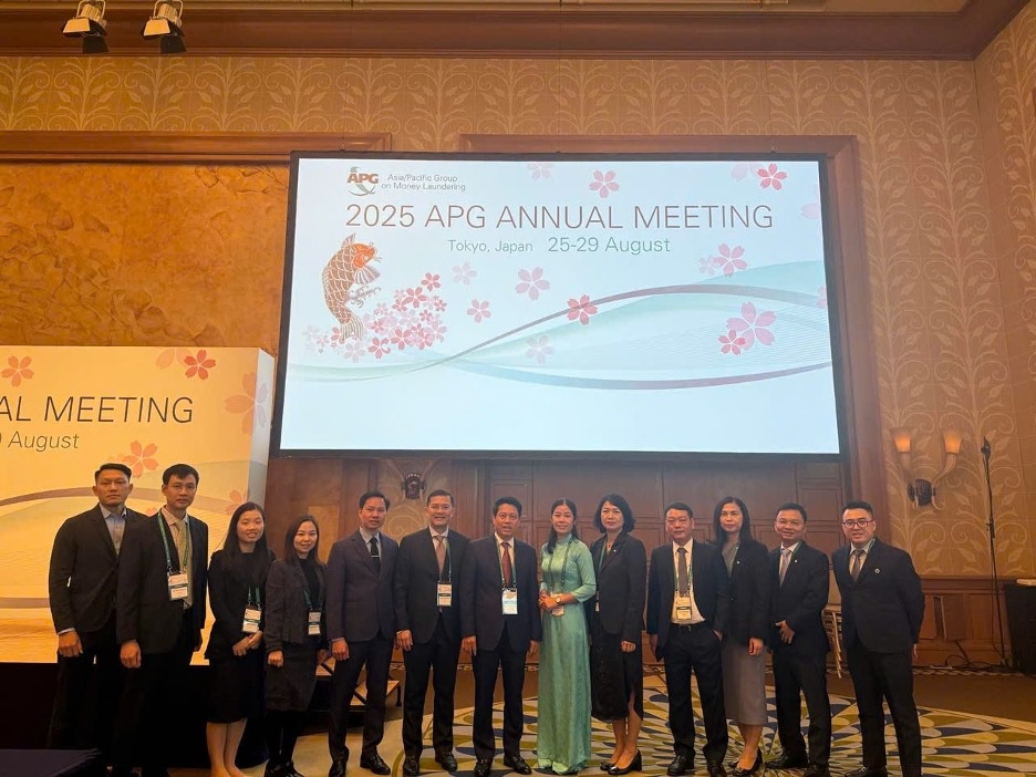 Ảnh: Đoàn Việt Nam tham dự Hội nghị thường niên APG năm 2025 tại Tokyo, Nhật Bản Ảnh: Đoàn Việt Nam tham dự Hội nghị thường niên APG năm 2025 tại Tokyo, Nhật Bản