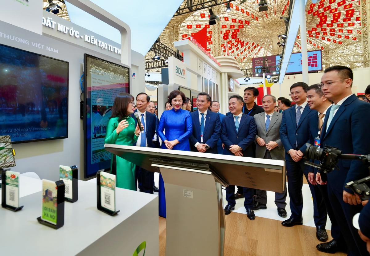 Vietcombank tham gia Triển lãm “80 năm hành trình Độc lập - Tự do - Hạnh phúc” Vietcombank tham gia Triển lãm “80 năm hành trình Độc lập - Tự do - Hạnh phúc”