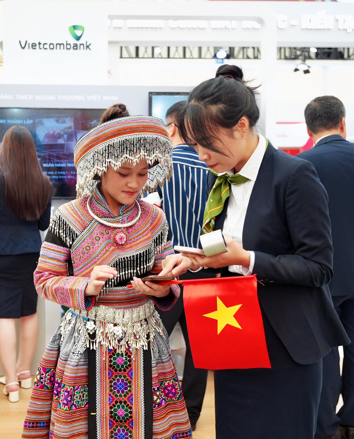 Vietcombank tham gia Triển lãm “80 năm hành trình Độc lập - Tự do - Hạnh phúc” Vietcombank tham gia Triển lãm “80 năm hành trình Độc lập - Tự do - Hạnh phúc”