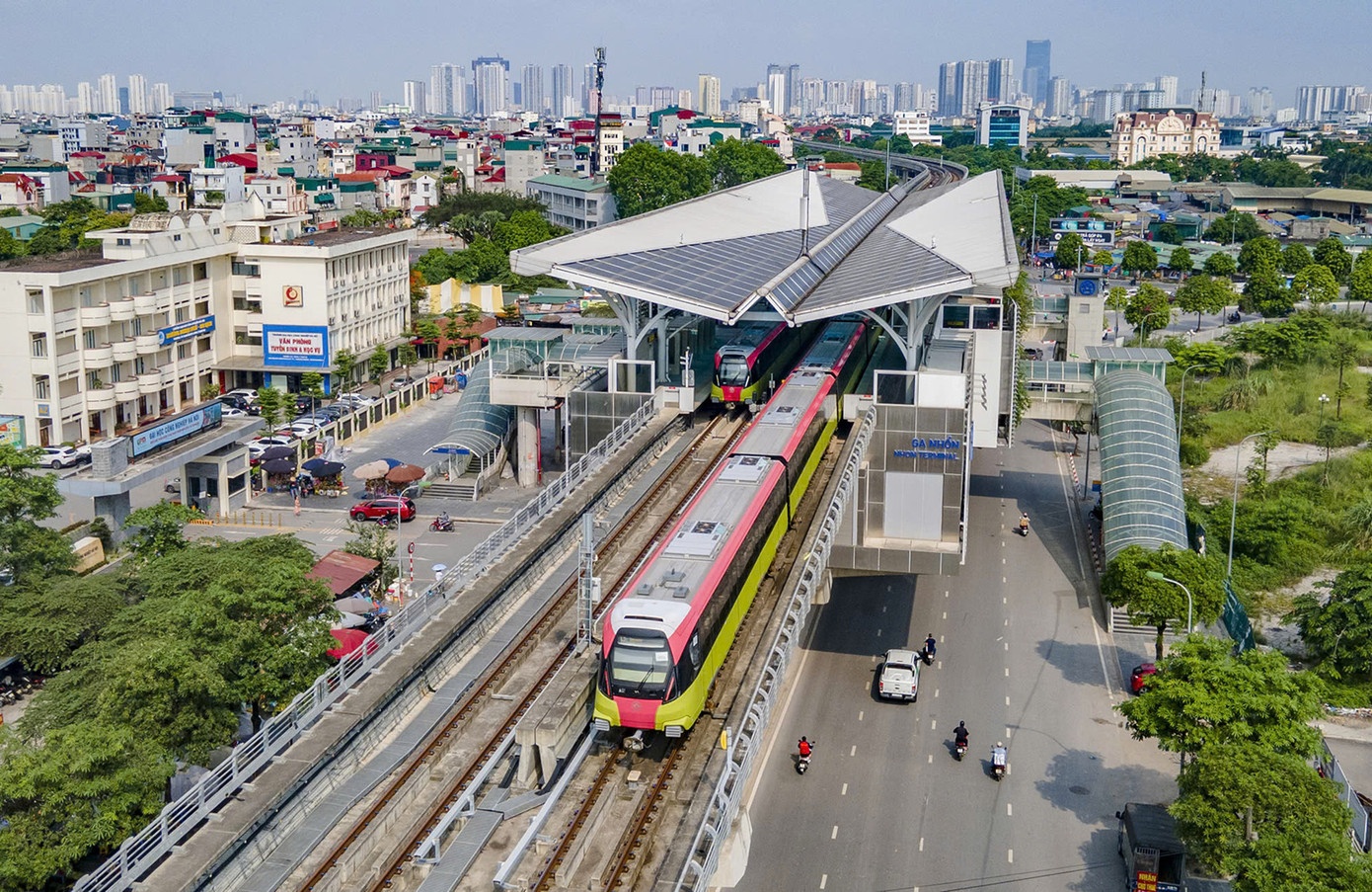 Đường sắt đô thị số 5 (Văn Cao – Hòa Lạc) với chiều dài gần 40 km, 20 nhà ga, Đường sắt đô thị số 5 (Văn Cao – Hòa Lạc) với chiều dài gần 40 km, 20 nhà ga,