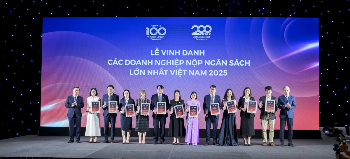 Vinh danh các doanh nghiệp nộp ngân sách lớn nhất Việt Nam 2025 Vinh danh các doanh nghiệp nộp ngân sách lớn nhất Việt Nam 2025