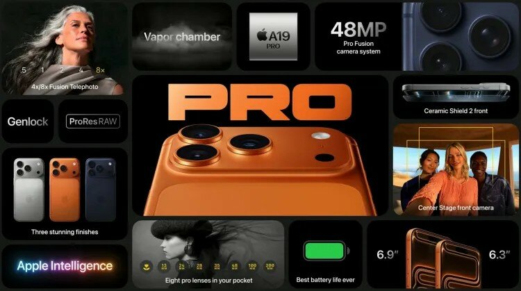 Apple trình làng iPhone 17 Air siêu mỏng, AirPods Pro 3 có thể dịch theo thời gian thực