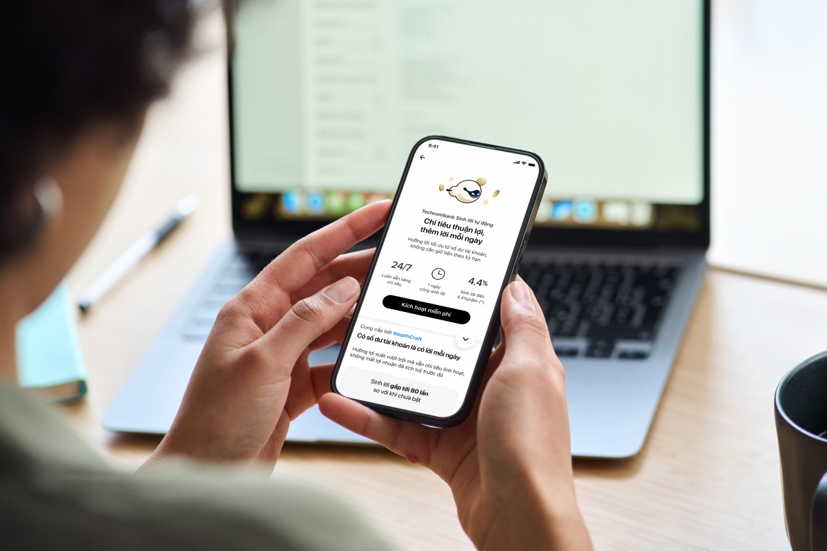 Tính đến hết quý 2.2025, đã có 4.1 triệu khách hàng sử dụng sản phẩm Techcombank Sinh Lời Tự Động