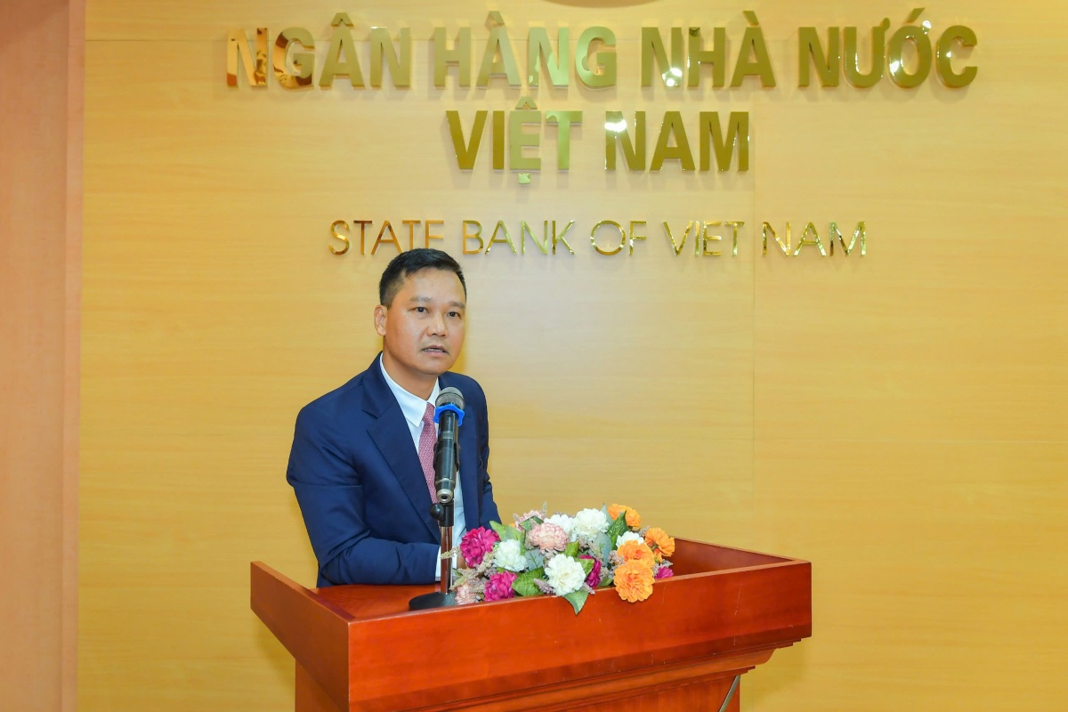 Tân Phó Chánh Thanh tra Đỗ Anh Quân  phát biểu nhận nhiệm vụ