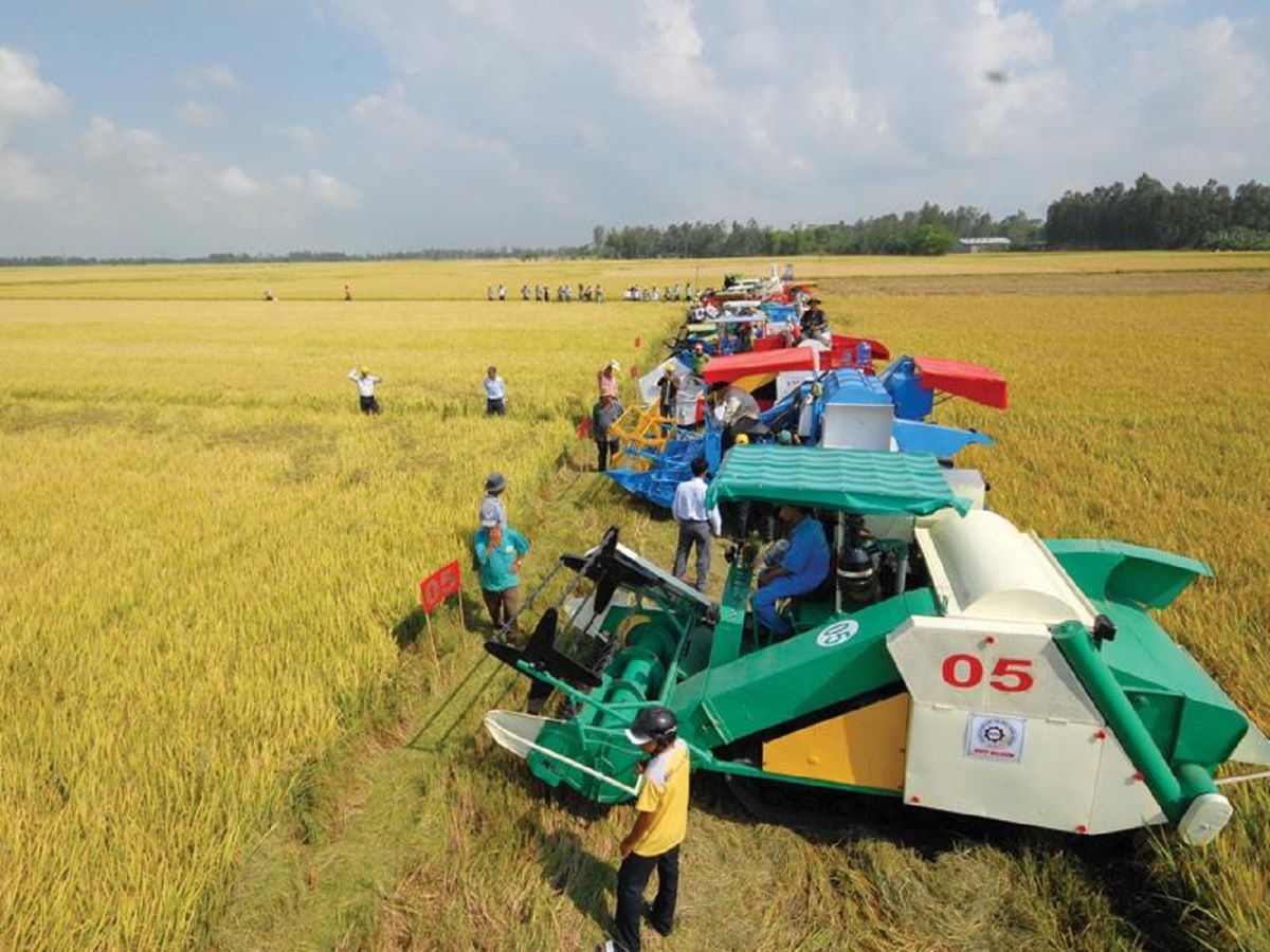 Cơ giới hóa nông nghiệp có những bước tiến mạnh mẽ