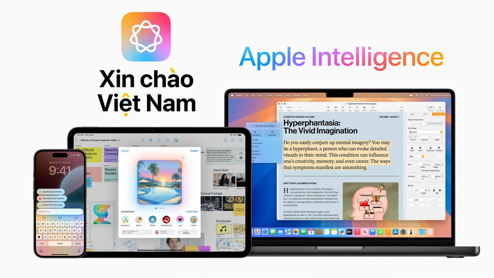 Apple Intelligence chính thức hỗ trợ tiếng Việt trên iOS 26.1 beta