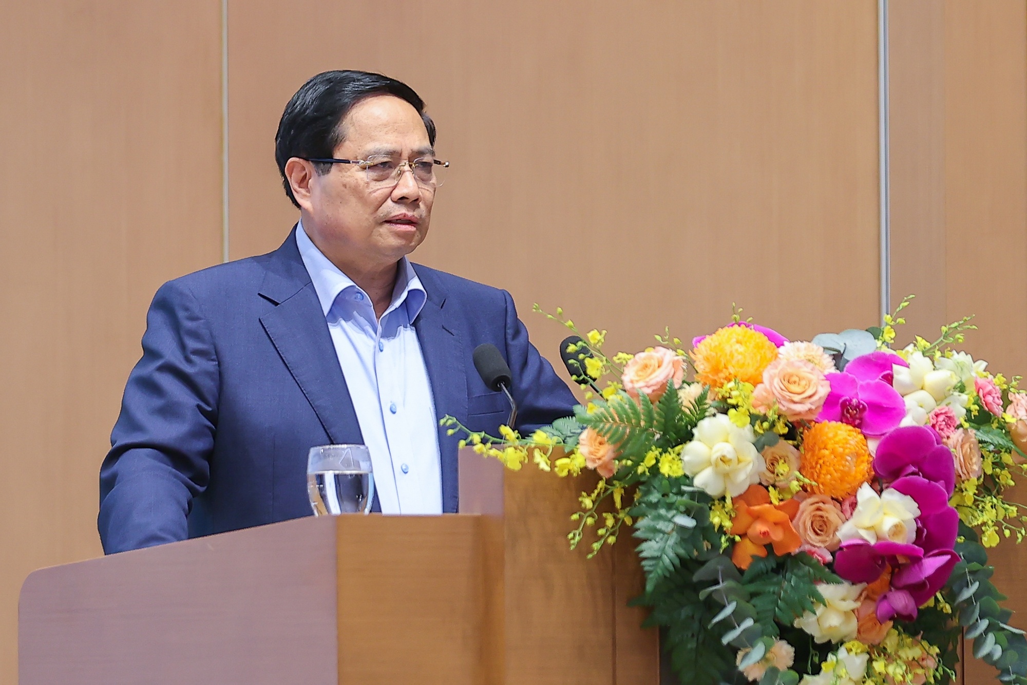 Thủ tướng Phạm Minh Chính chủ trì phiên họp - Ảnh: VGP/Nhật Bắc