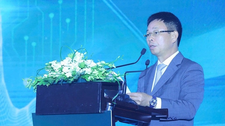 Tổng Biên tập Báo Tiền Phong Phùng Công Sưởng phát biểu tại sự kiện. Tổng Biên tập Báo Tiền Phong Phùng Công Sưởng phát biểu tại sự kiện.