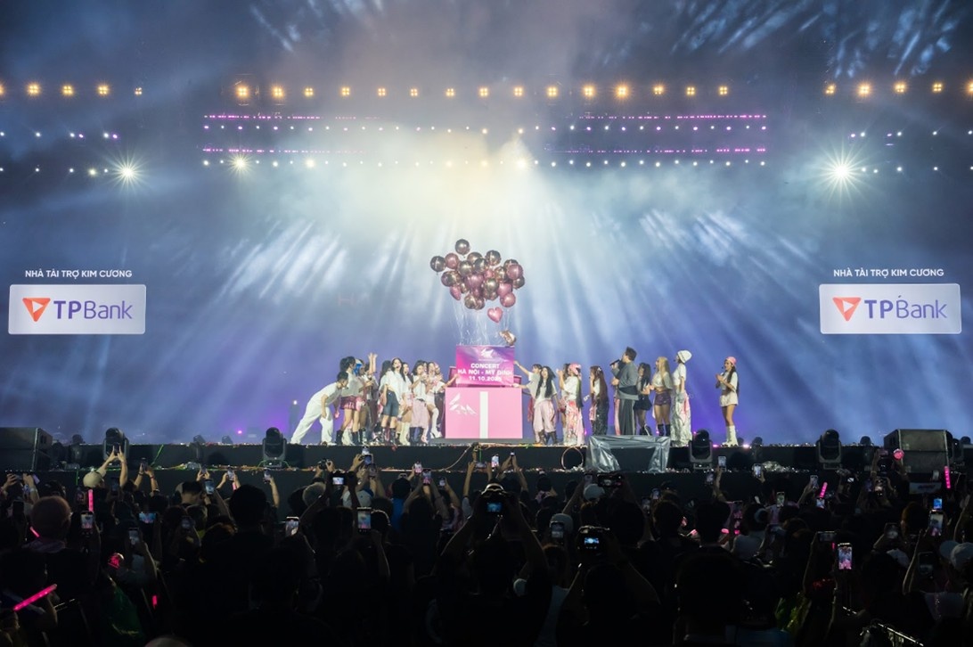 TPBank là Nhà tài trợ Kim cương của Em Xinh “Say Hi” Concert Đêm 2 vào ngày 11/10/2025, tại Hà Nội