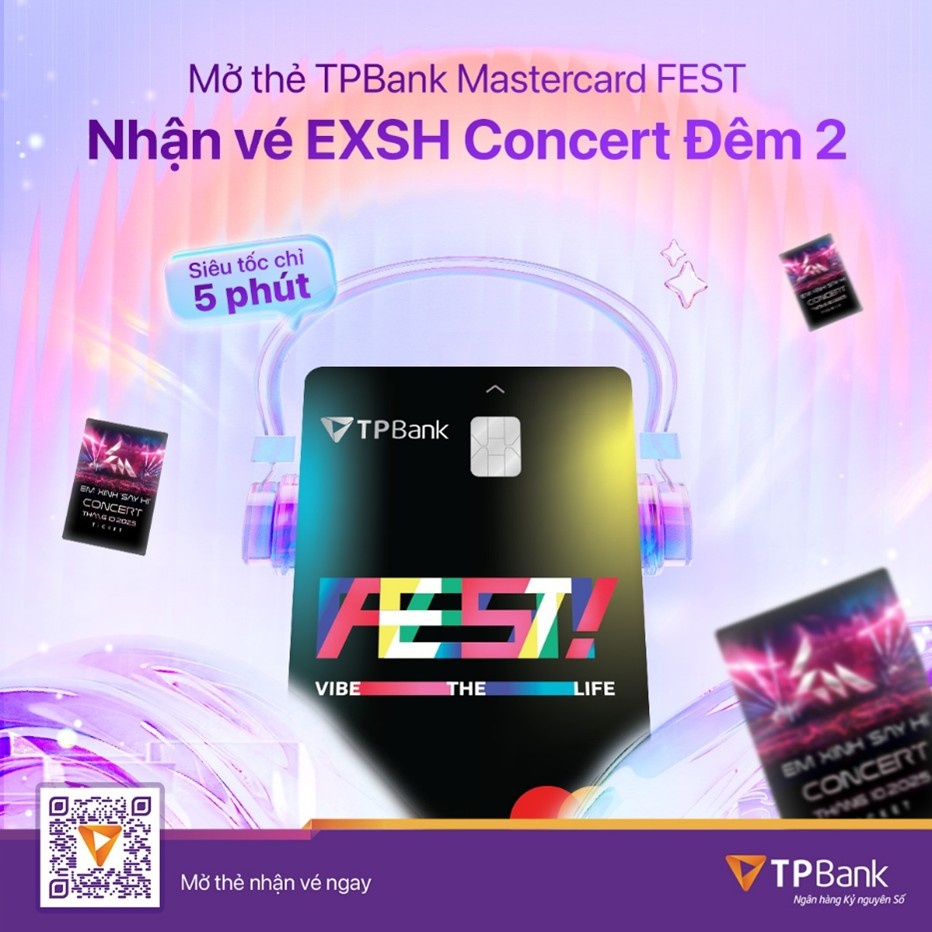 TPBank Mastercard FEST chính là “đường tắt” đưa Xinhiu thẳng tới Em Xinh “Say Hi” Concert