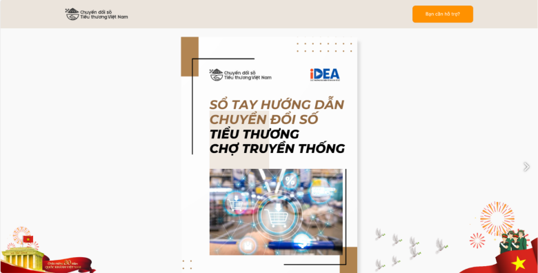 Sổ tay điện tử hướng dẫn chuyển đổi số tiểu thương chợ truyền thống do Bộ Công Thương ban hành Sổ tay điện tử hướng dẫn chuyển đổi số tiểu thương chợ truyền thống do Bộ Công Thương ban hành