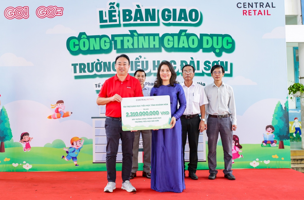 Khánh Hòa - Central Retail Việt Nam bàn giao công trình giáo dục trị giá hơn 2,3 tỷ đồng Khánh Hòa - Central Retail Việt Nam bàn giao công trình giáo dục trị giá hơn 2,3 tỷ đồng