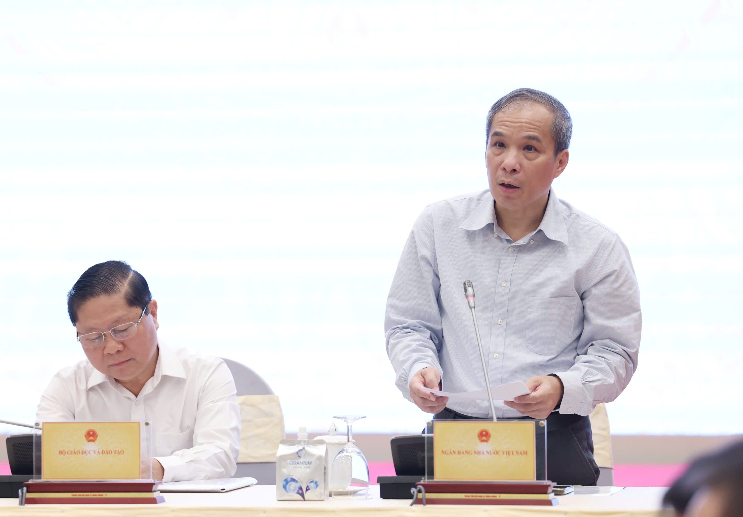 Phó Thống đốc NHNN Đoàn Thái Sơn trả lời tại họp báo Chính phủ thường kỳ tháng 9/2025 Phó Thống đốc NHNN Đoàn Thái Sơn trả lời tại họp báo Chính phủ thường kỳ tháng 9/2025