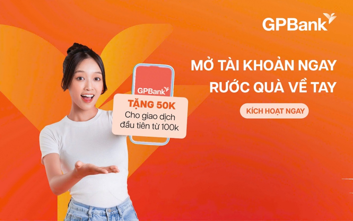 GPBank triển khai ưu đãi với tổng giá trị quà tặng lên tới 500 triệu đồng GPBank triển khai ưu đãi với tổng giá trị quà tặng lên tới 500 triệu đồng
