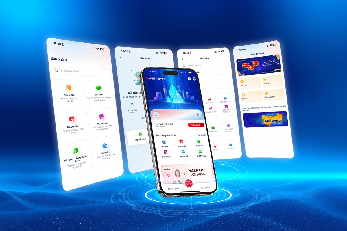 Nền tảng ngân hàng số VIETABANK kỳ vọng đem đến trải nghiệm khác biệt cho khách hàng
