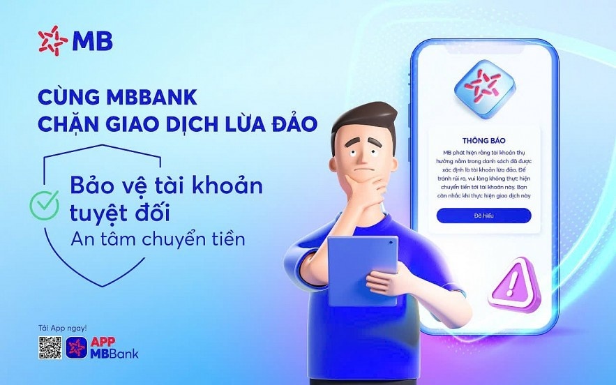 Bộ giải pháp App Protection trên App MBBank được thiết kế như một lớp bảo vệ tiên tiến trong hệ thống an ninh ngân hàng, đóng vai trò quan trọng trong việc bảo vệ thông tin cá nhân của khách hàng Bộ giải pháp App Protection trên App MBBank được thiết kế như một lớp bảo vệ tiên tiến trong hệ thống an ninh ngân hàng, đóng vai trò quan trọng trong việc bảo vệ thông tin cá nhân của khách hàng