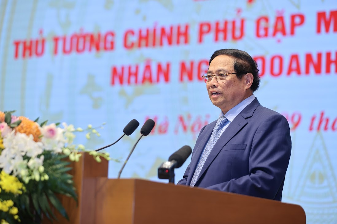 Thủ tướng phát biểu khai mạc Hội nghị - Ảnh: VGP/Nhật Bắc
