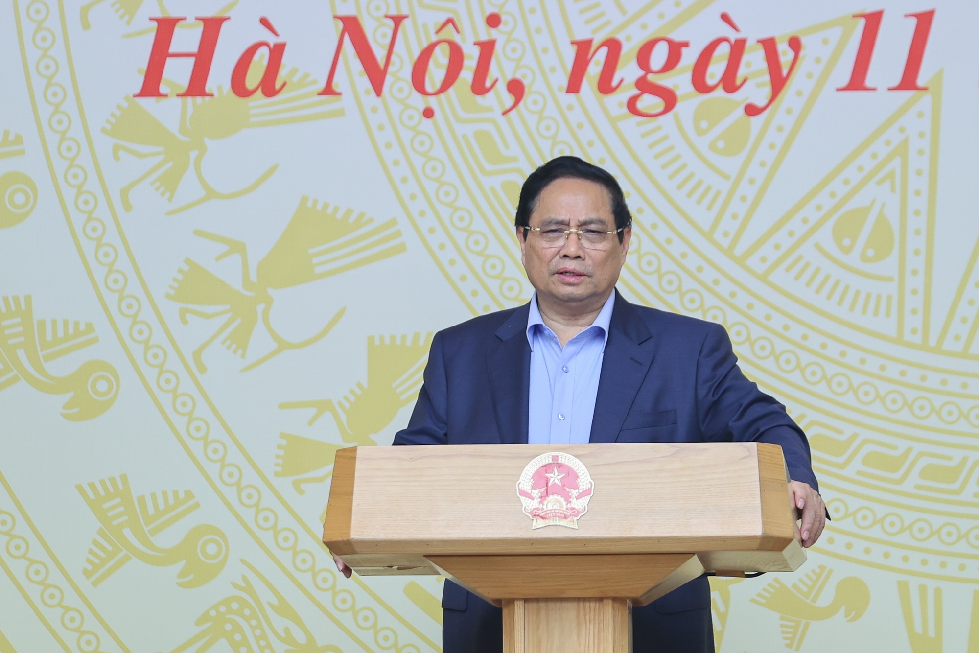 Thủ tướng mong muốn sau phiên họp sẽ giải quyết được ngay một số thẩm quyền thuộc Chính phủ, các bộ ngành, địa phương - Ảnh: VGP/Nhật Bắc Thủ tướng mong muốn sau phiên họp sẽ giải quyết được ngay một số thẩm quyền thuộc Chính phủ, các bộ ngành, địa phương - Ảnh: VGP/Nhật Bắc