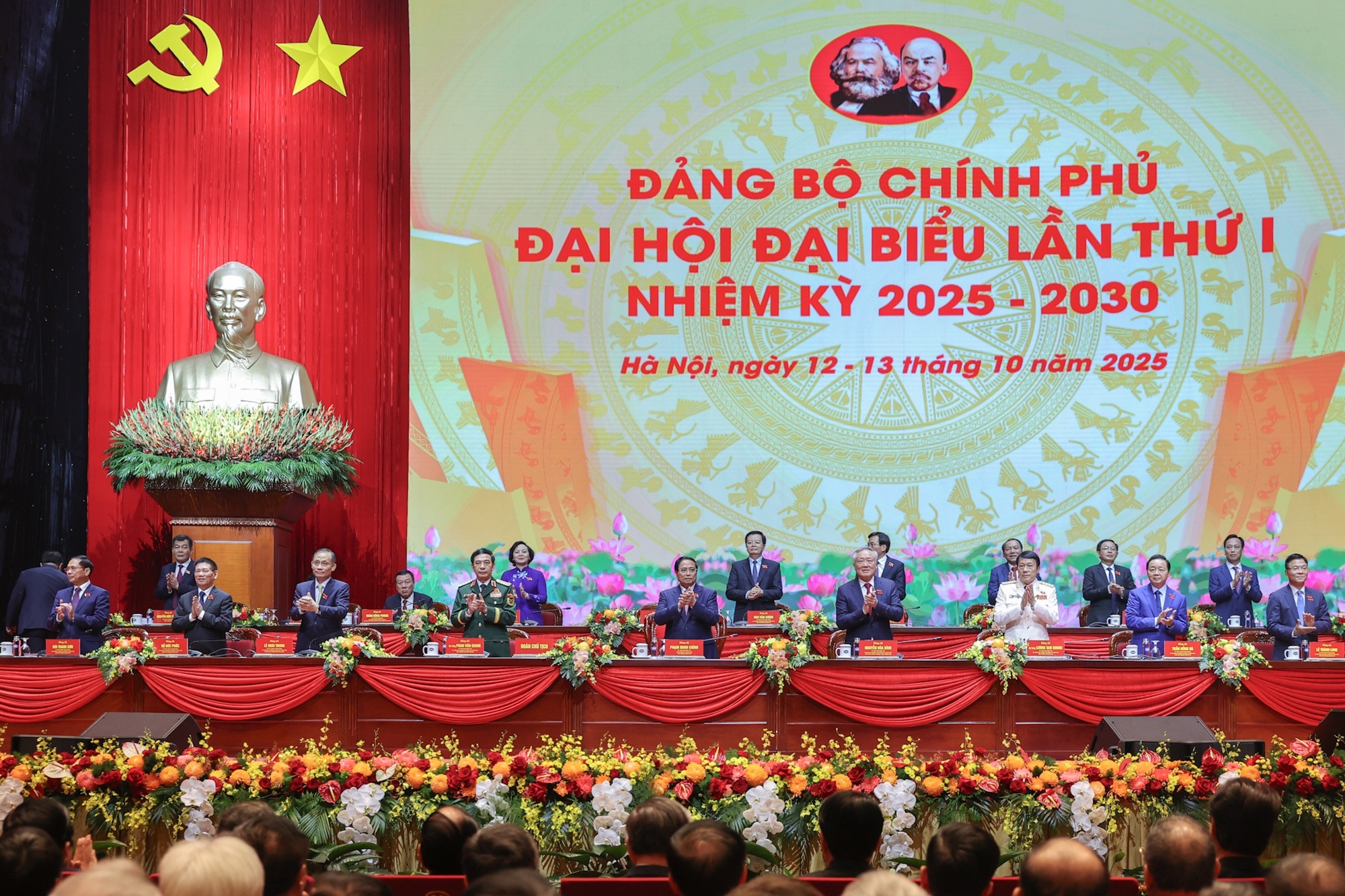 Đại hội đại biểu Đảng bộ Chính phủ lần thứ I, nhiệm kỳ 2025-2030 họp phiên trù bị - Ảnh: VGP/Nhật Bắc Đại hội đại biểu Đảng bộ Chính phủ lần thứ I, nhiệm kỳ 2025-2030 họp phiên trù bị - Ảnh: VGP/Nhật Bắc