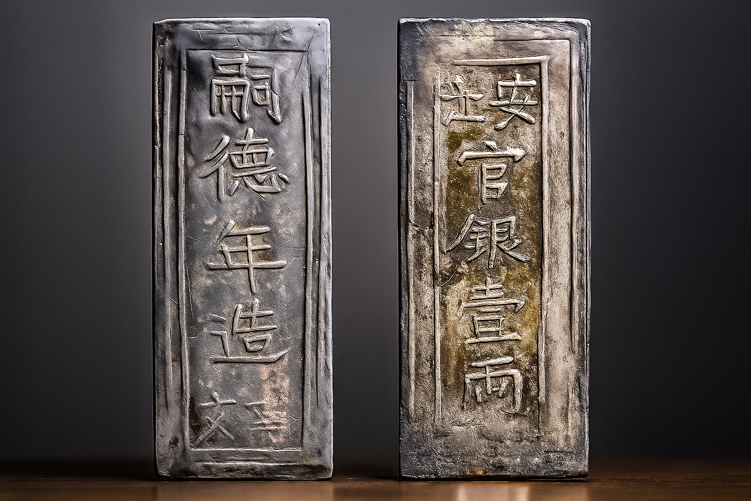 Tiền đời vua Nguyễn Dực Tông (1848 - 1883) Kỳ V - Thoi bạc 1 lạng