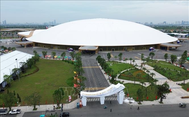 Trung tâm Triển lãm Việt Nam (Đông Anh, Hà Nội) - địa điểm tổ chức Hội chợ Mùa Thu. Trung tâm Triển lãm Việt Nam (Đông Anh, Hà Nội) - địa điểm tổ chức Hội chợ Mùa Thu.