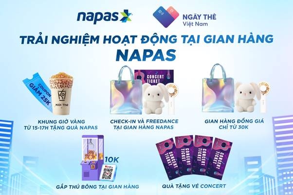 Trải nghiệm hệ sinh thái hiện đại và hàng nghìn quà tặng tại Ngày Thẻ Việt Nam 2025 Trải nghiệm hệ sinh thái hiện đại và hàng nghìn quà tặng tại Ngày Thẻ Việt Nam 2025