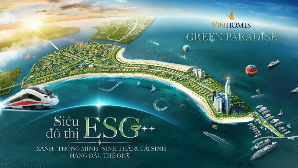 Phối cảnh Siêu đô thị Vinhomes Green Paradise Cần Giờ Phối cảnh Siêu đô thị Vinhomes Green Paradise Cần Giờ